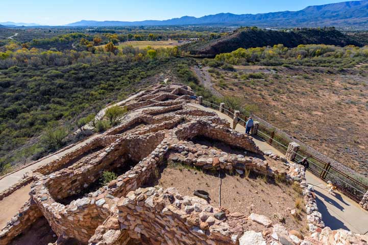 View from top of Tuzigoot National Monument