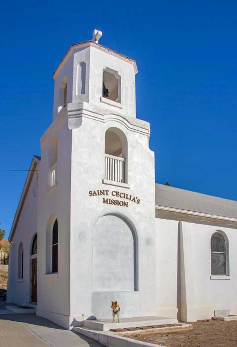 St. Cecilia's Mission in Clarkdale, Arizona