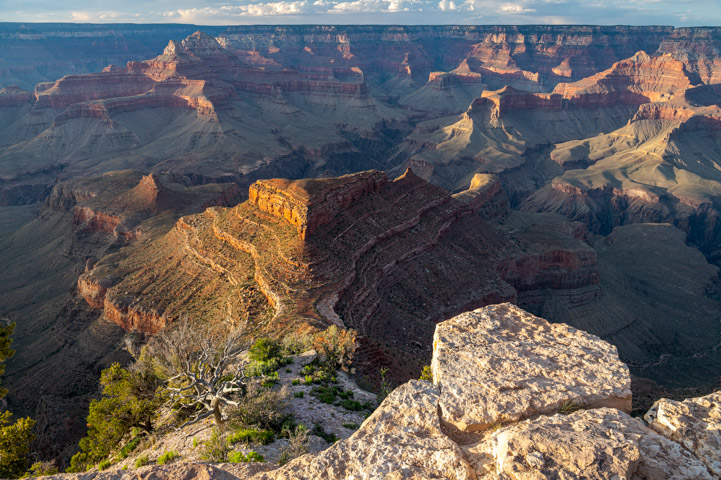 Shoshone Point Overlook at Grand Canyon National Park