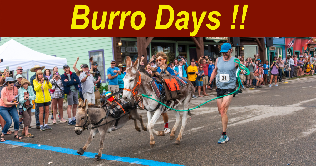 Burro Days! Burro Races, Llama Races, Outhouse Races and More!