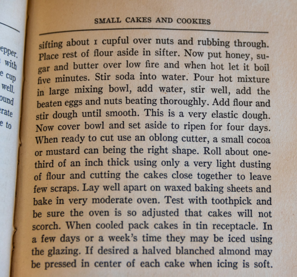 Lebkuchen recipe by Emily Risenberg in her cookbook Easy Baking-2