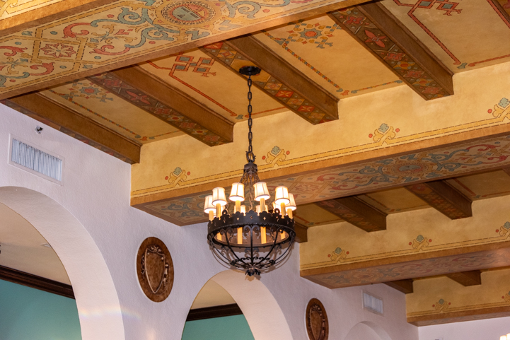 Ceiling of the Hassayampa Inn Lobby Prescott Arizona