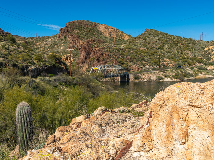 Bridge on the Apache Trail in Arizona