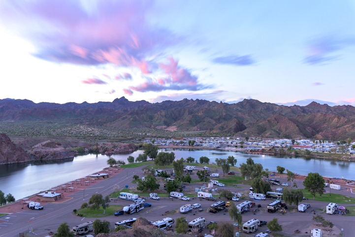 Sunset at Buckskin State Park in Arizona