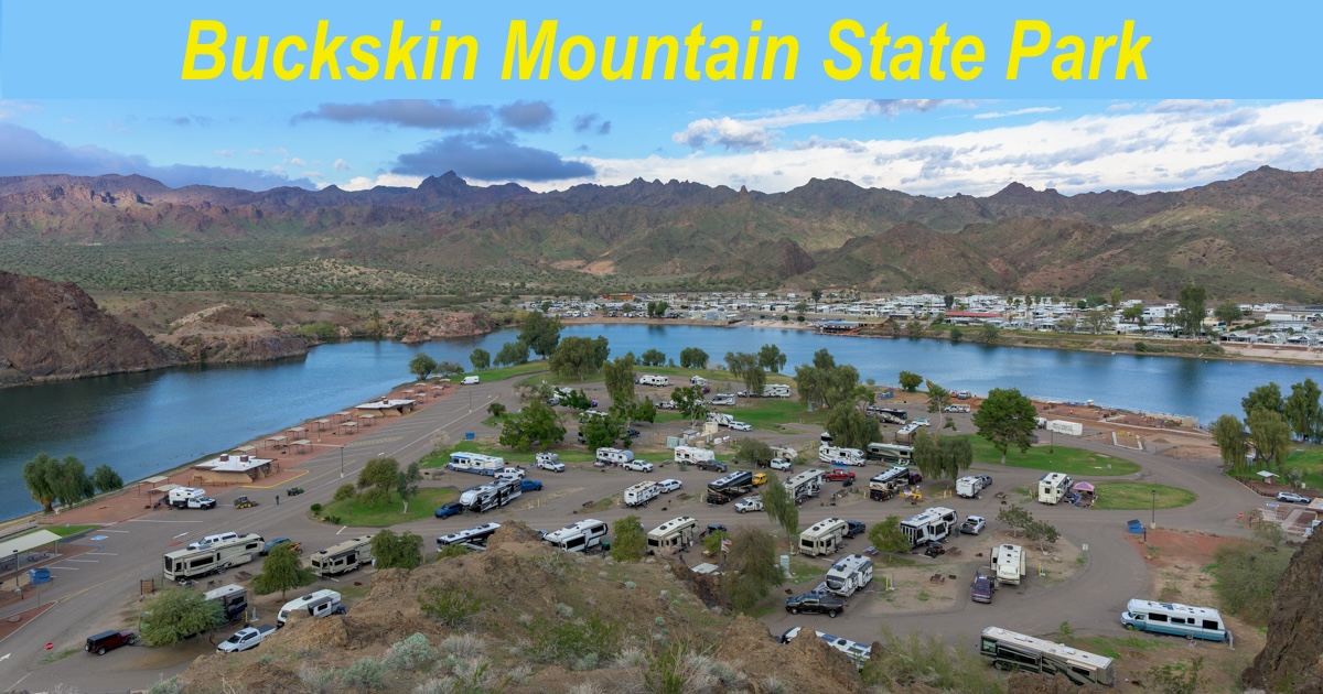 Buckskin Mountain State Park Campground in Arizona