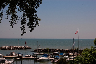 Lake Erie harborfront Canada