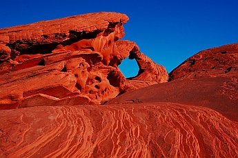Arch Rock at Valley of Fire State Park