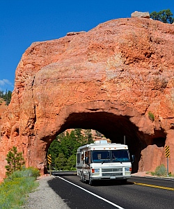 RV blog post - Red Canyon, Utah, is easy to miss, but  the hiking trails, bike path, hoodoos and spectacular views worthy of an extended stay.