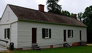 Slave quarters at Melrose mansion in Natchez MS
